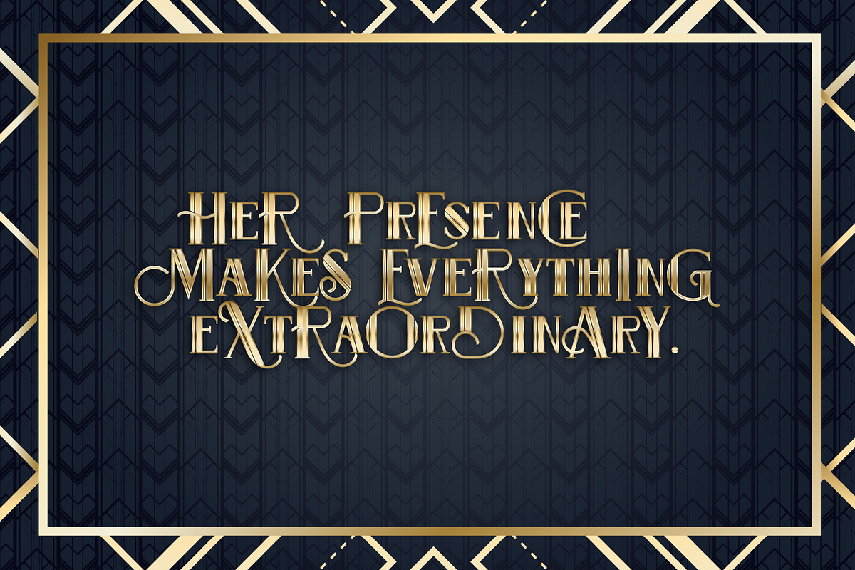 GISBERT font + vector background preview 2