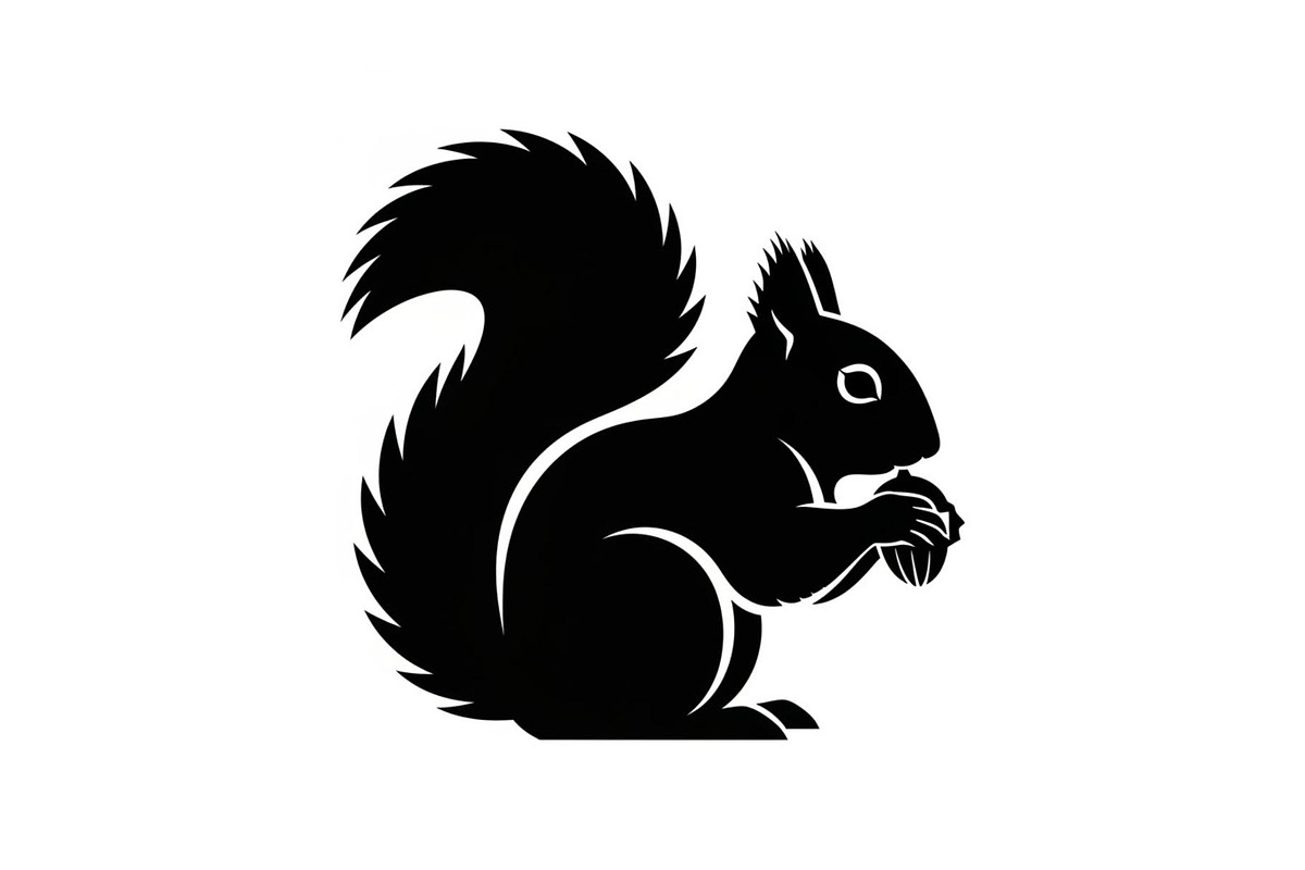 Black Squirrel Vector Icon Bundle, an Illustration by jahid234 (Photo 45 of 51)