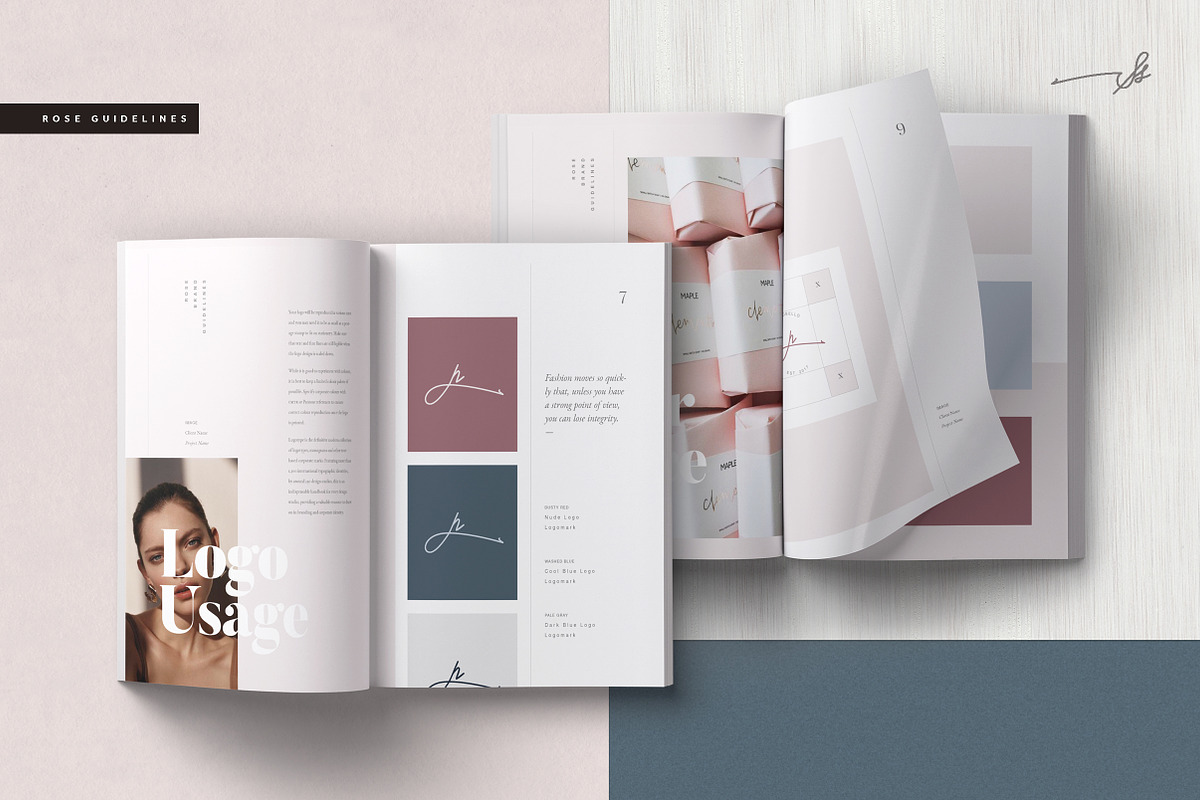 ROSE — Brand Guidelines, a Brochure Template by Studio Standard (Photo 10 of 16)