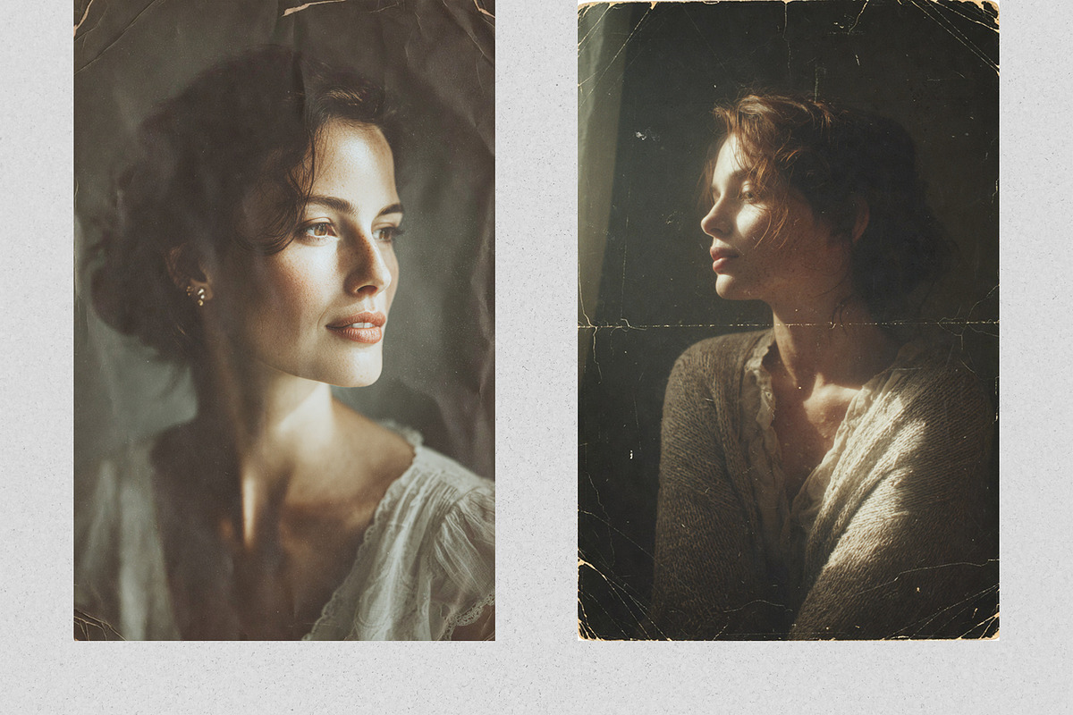Antique Photo Paper Texture Overlays, a Texture Graphic by PhotoSpirit (Photo 6 of 8)