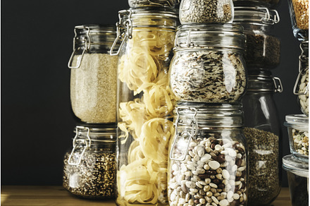 Assortment of grain products and, a Food & Drink Photo by Enjoy Photo