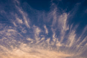 Natural evening sky background