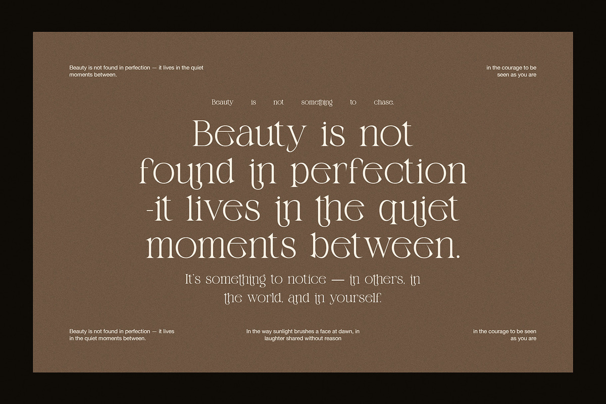 Cramik Elegant Serif Display Font, a Serif Font by Perfectype (Photo 2 of 8)