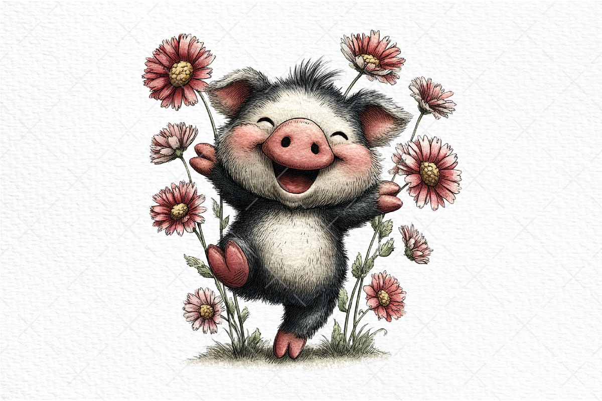 Whimsical Spring Clipart, an Illustration by Craft Nest (Photo 10 of 11)