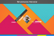 3 abstract youtube banners, a Social Media Template by Genestro Shop (Thumbnail 2 of 2)