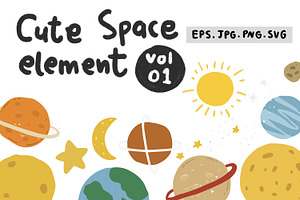 Cute Space element Vol 01
