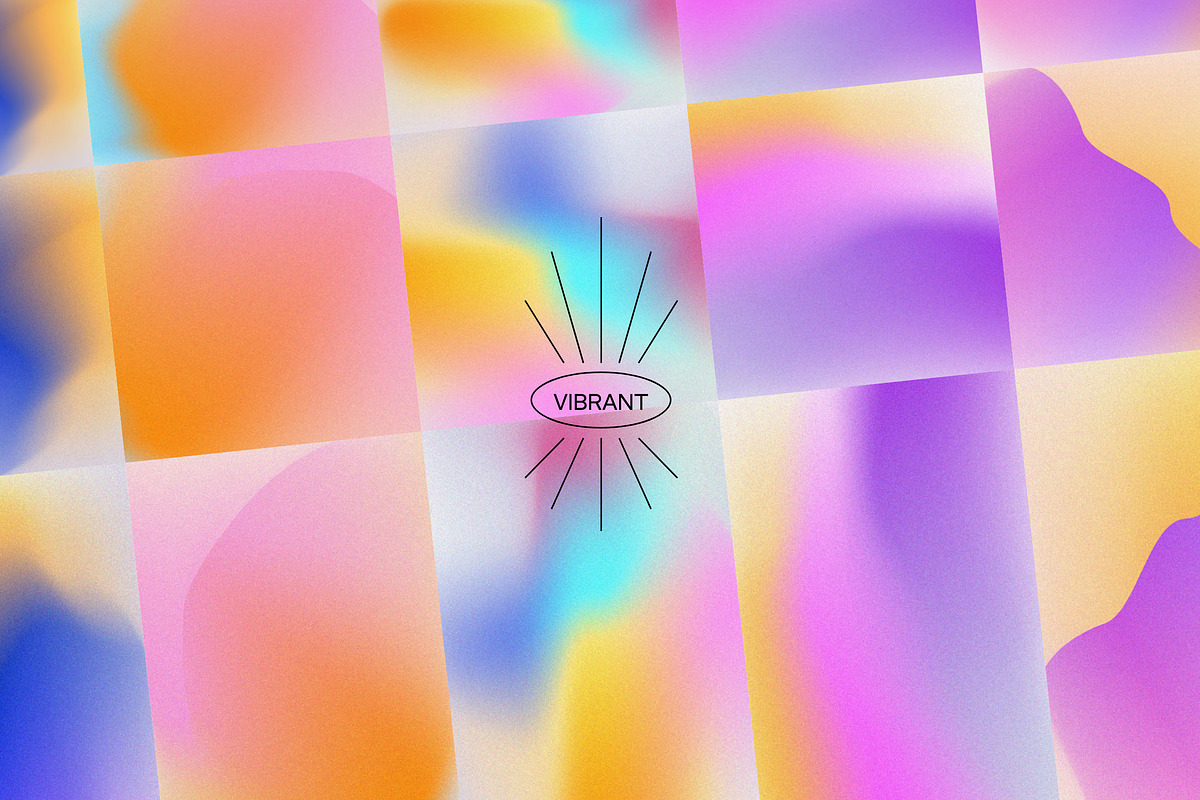 Angeles - Gradients & Shapes CANVA