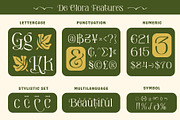 De Elora | Contemporary Art Nouveau, a Sans Serif Font by StoricType (Thumbnail 3 of 17)