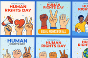 Human Rights Day Collection, a Seasonal Illustration by Design.wala (Thumbnail 3 of 4)