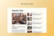 We Love New York Blog UI Kit, an UI Kit Template by AE.design (Thumbnail 4 of 8)