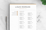 Resume/CV - The Louis, a Resume Template by CreativeLandStudio (Thumbnail 7 of 10)
