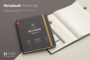 Planner / Notebook Mockup, a Books & Magazine Mockup by WebAndCat (Thumbnail 1 of 6)
