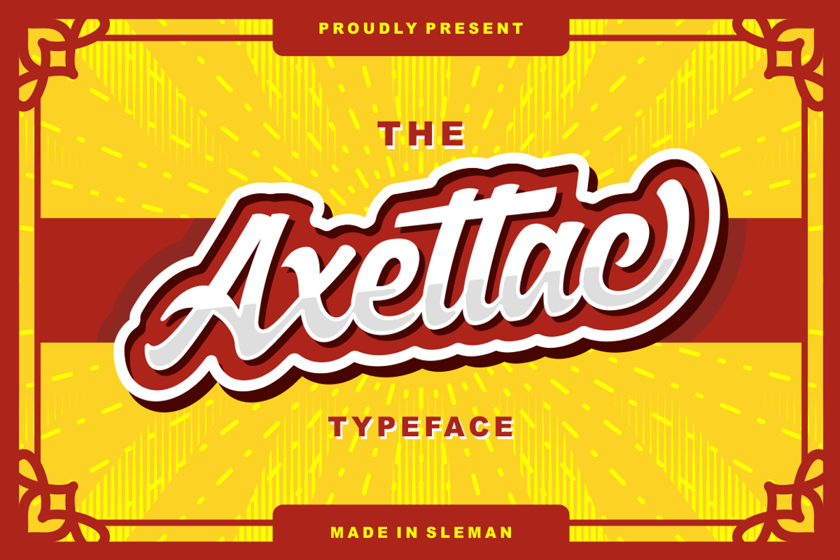 Axettac Script, a Script Font by Subqi Std (Photo 10 of 10)