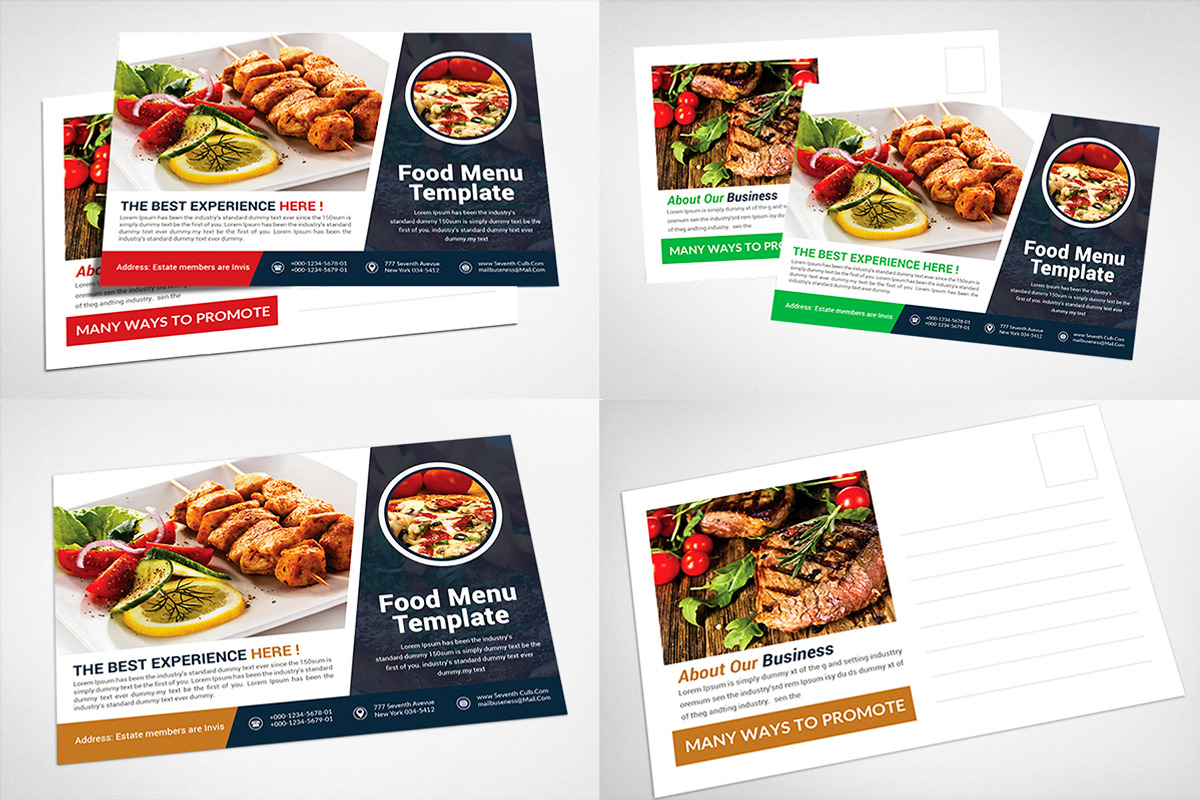 Food Menu Big Bundle, a Flyer Template by AfzaalGraphics (Photo 22 of 22)