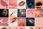 100 Ethereal Grainy Gradients, a Background Graphic by Purple (Thumbnail 8 of 9)
