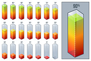 Bar Graph Chart. Infographic Element, an Object Graphic by Shurik76 (Thumbnail 1 of 2)