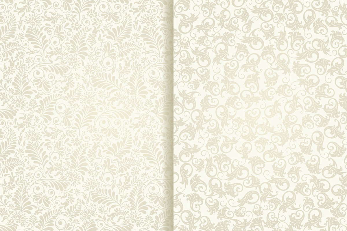 Set of 10 seamless pattern Baroque, a Pattern Graphic by NataLito (Photo 5 of 6)