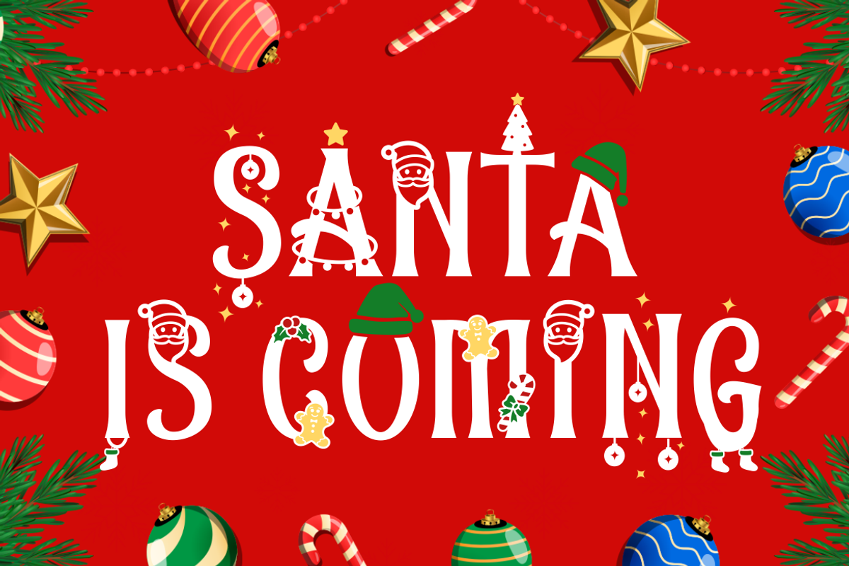 Christmas Chances - Christmas Font, a Font by PutraCetol Studio (Photo 2 of 11)