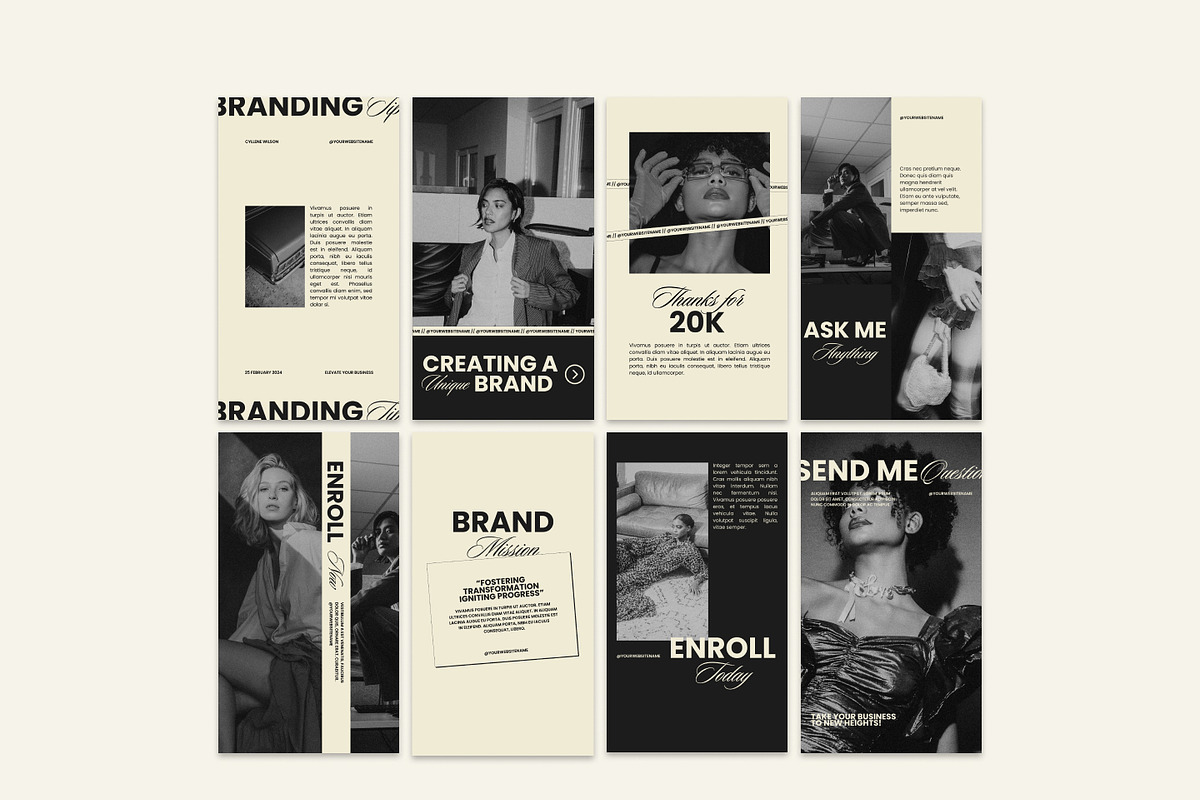 Cyllene | Canva Marketing Bundle, a Marketing Template by Lavinia Visuals (Photo 7 of 10)
