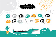 Z-Z-Z. Sleeping animals. Graphic set, an Object Graphic by Maru_art (Thumbnail 3 of 7)