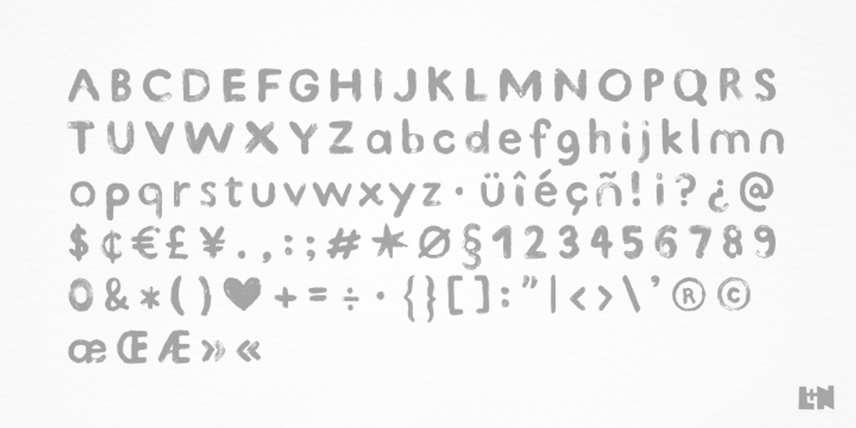 Kind Type, a Handwritten Font by Letters & Numbers (Photo 3 of 3)