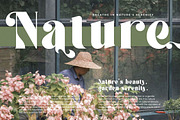 Forest Sunrise Bold Display Serif, a Serif Font by timelesstype.co (Thumbnail 14 of 20)