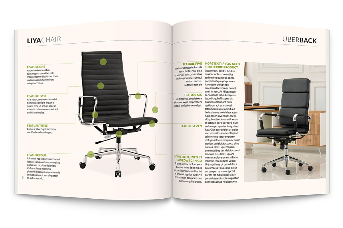 LiyaChair - Square Brochure Template, a Brochure Template by IndieStock (Photo 4 of 5)