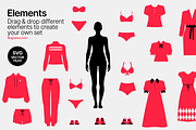 People Clothing - Modern Graphics, an Illustration by illugrama (Thumbnail 5 of 12)