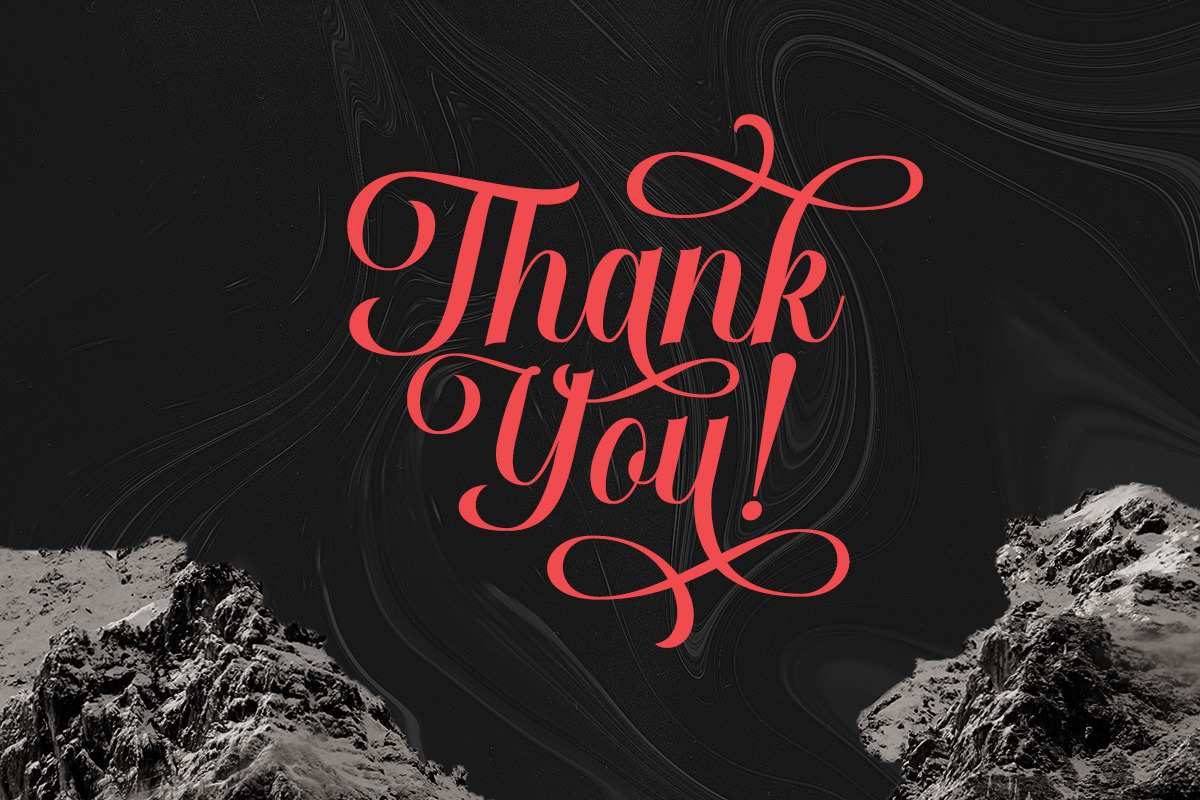 Hougbon - A Glamour Script, a Script Font by Letterhend Studio (Photo 10 of 10)