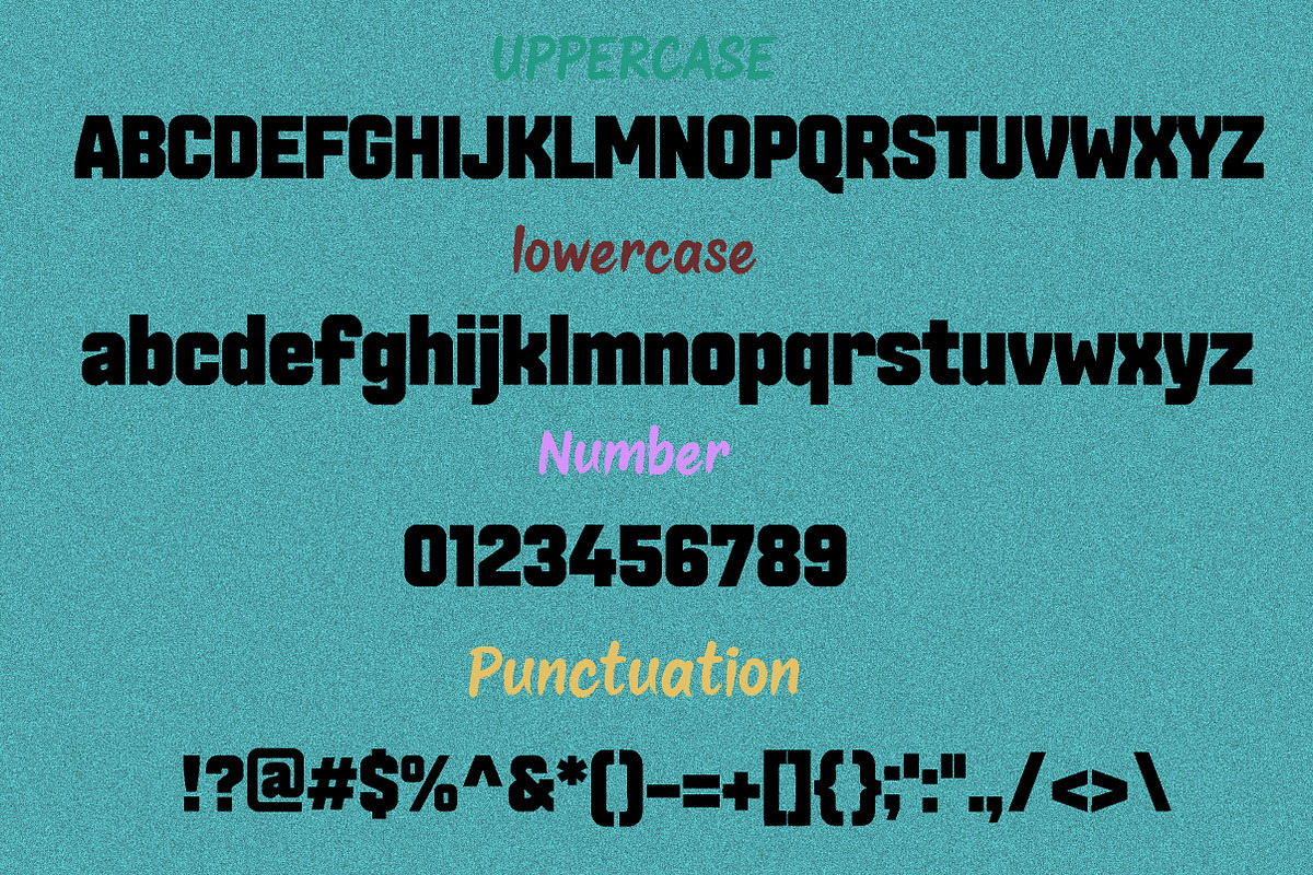 Mega Studio, a Slab Serif Font by Wow Magic (Photo 2 of 2)