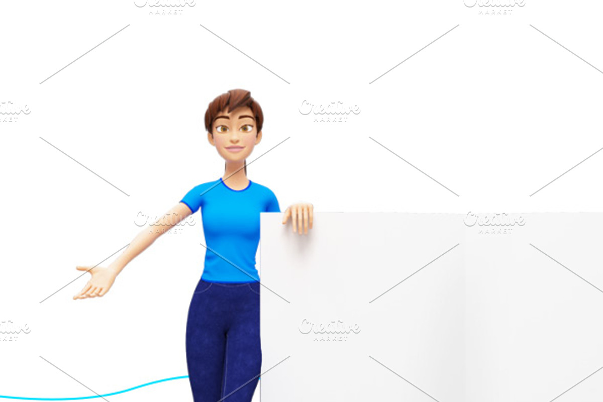 35 Jenny 3D Product Promo Mock-Ups, an iPad Mockup by Oleg Ribar (Photo 26 of 29)
