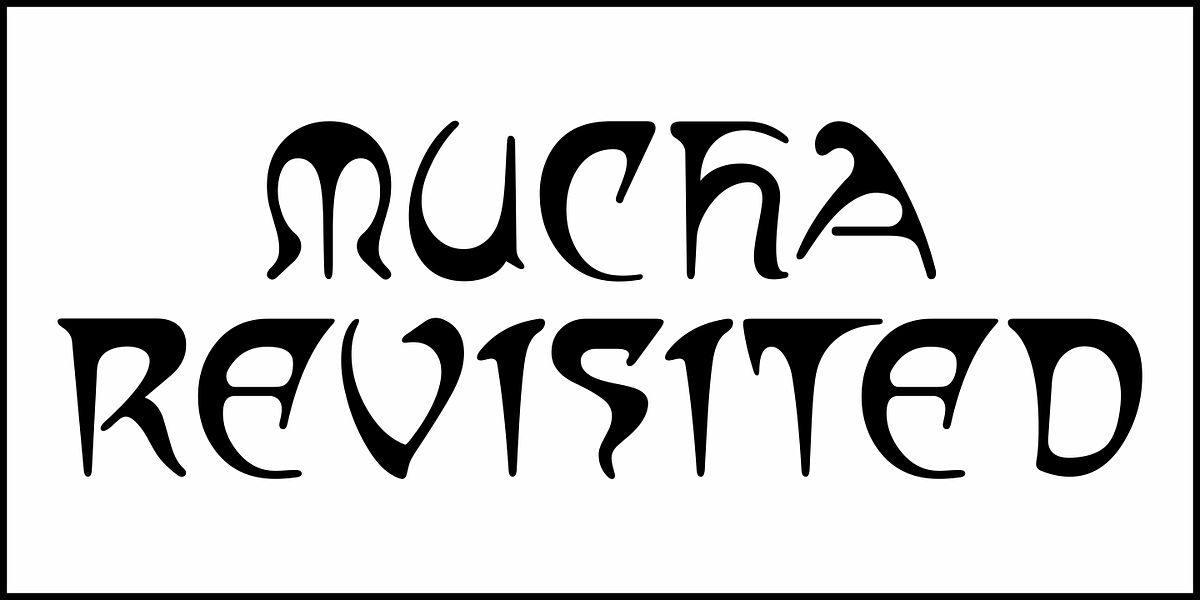 Mucha Revisited JNL, a Serif Font by Jeff Levine Fonts (Photo 2 of 5)