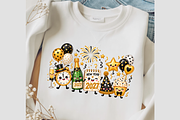 Kawaii New Year 2027 Celebration, a Seasonal Illustration by Printable Design Store (Thumbnail 2 of 5)