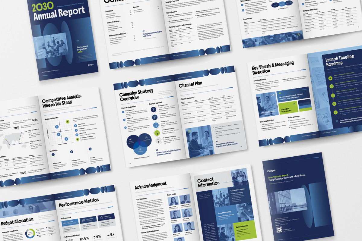 Marketing Campaign Roadmap Brochure preview 5