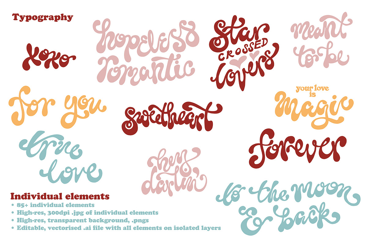 Sweetheart - Valentine illustration, a Graphic by Pony Gold Studio (Photo 4 of 9)