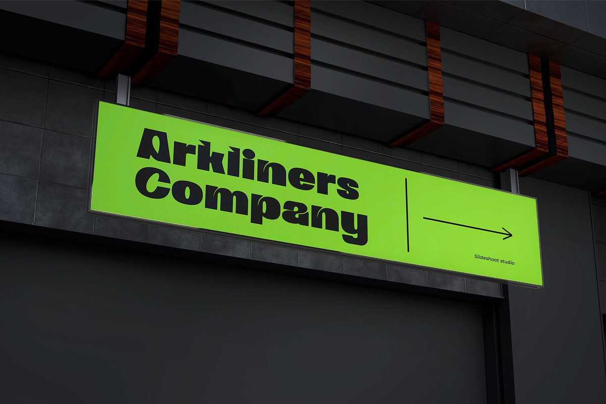 Abrah || Unique Bold Sans Serif Font, a Sans Serif Font by Idea Studio (Photo 8 of 10)