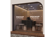 Signage & Storefront logo mockup, an Advertising Mockup by Mockthethics. (Thumbnail 11 of 13)