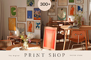 Contemporary Prints and Posters, a Background Graphic by Laras Wonderland (Thumbnail 1 of 15)