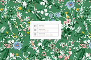 Fleurs Exquises, Hand made Prints!, a Pattern Graphic by TSTUDIO (Thumbnail 3 of 18)