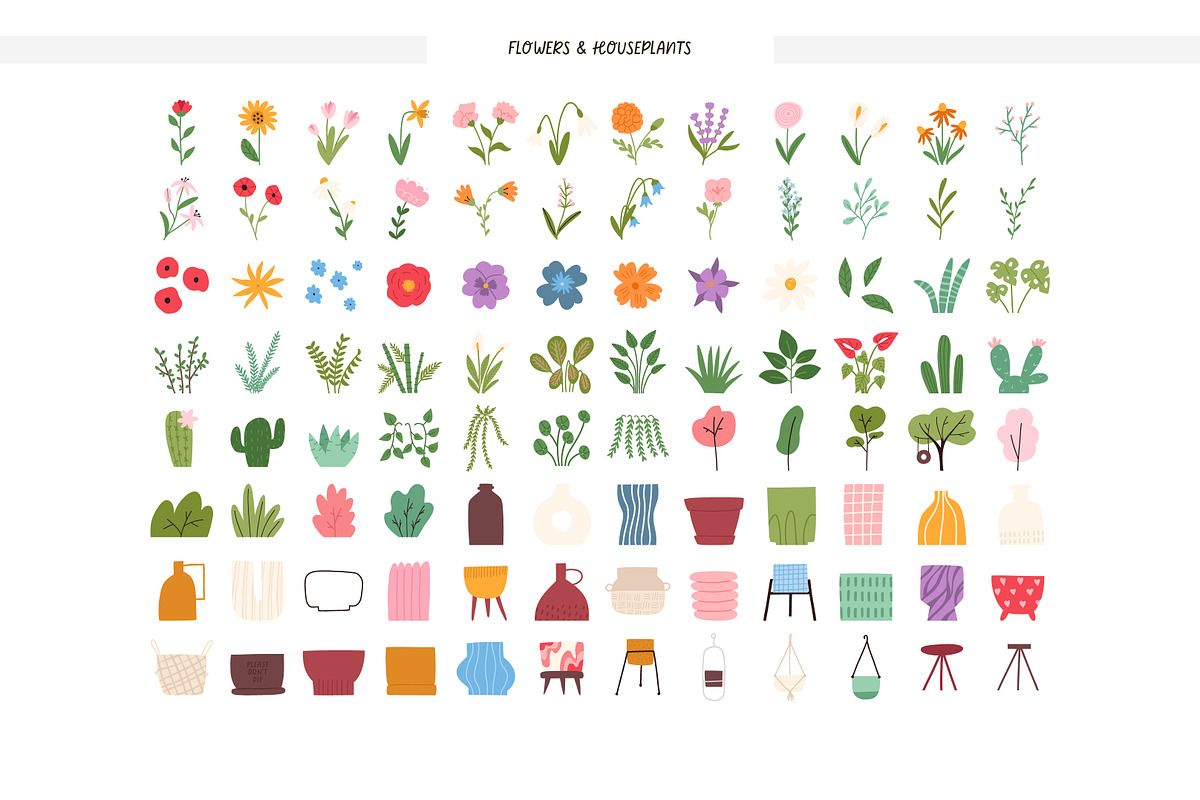 Spring clipart & patterns + Canva, a Seasonal Illustration by Valerie (Photo 6 of 12)