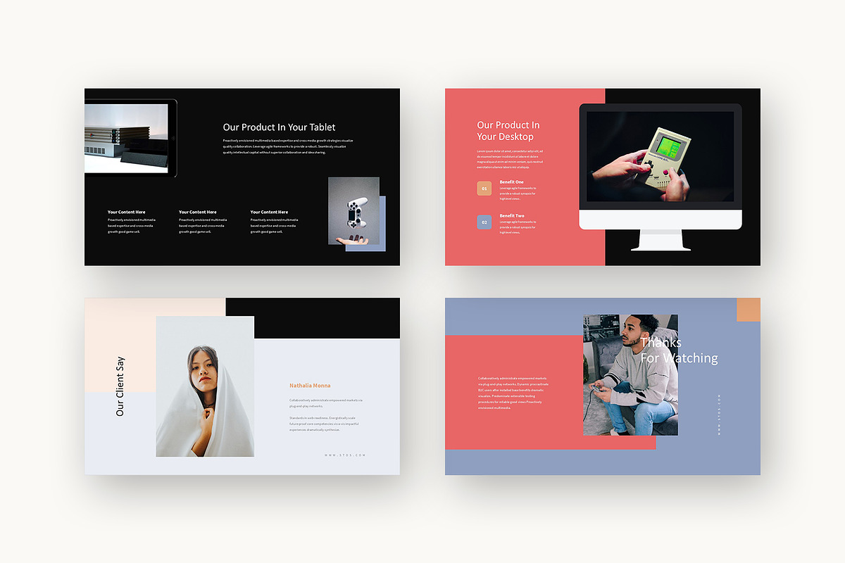 Stos : Gaming Biz Powerpoint, a Presentation Template by Punkl Camp (Photo 16 of 16)