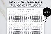 Online Presence Icon Set, a Solid Icon by Bdemm Studio (Thumbnail 3 of 6)