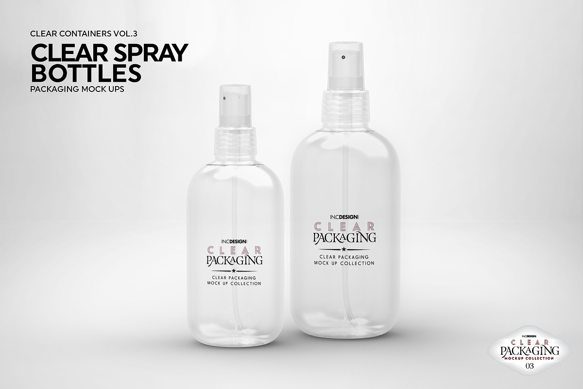 03 Clear Container Packaging Mockups, a Packaging Mockup by INCDesign (Photo 20 of 26)