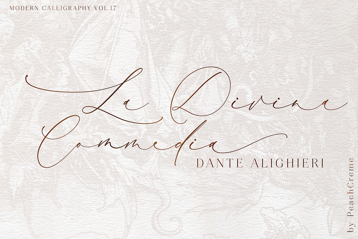 Breathe Poetry // Modern Calligraphy, a Script Font by PeachCreme (Photo 26 of 33)