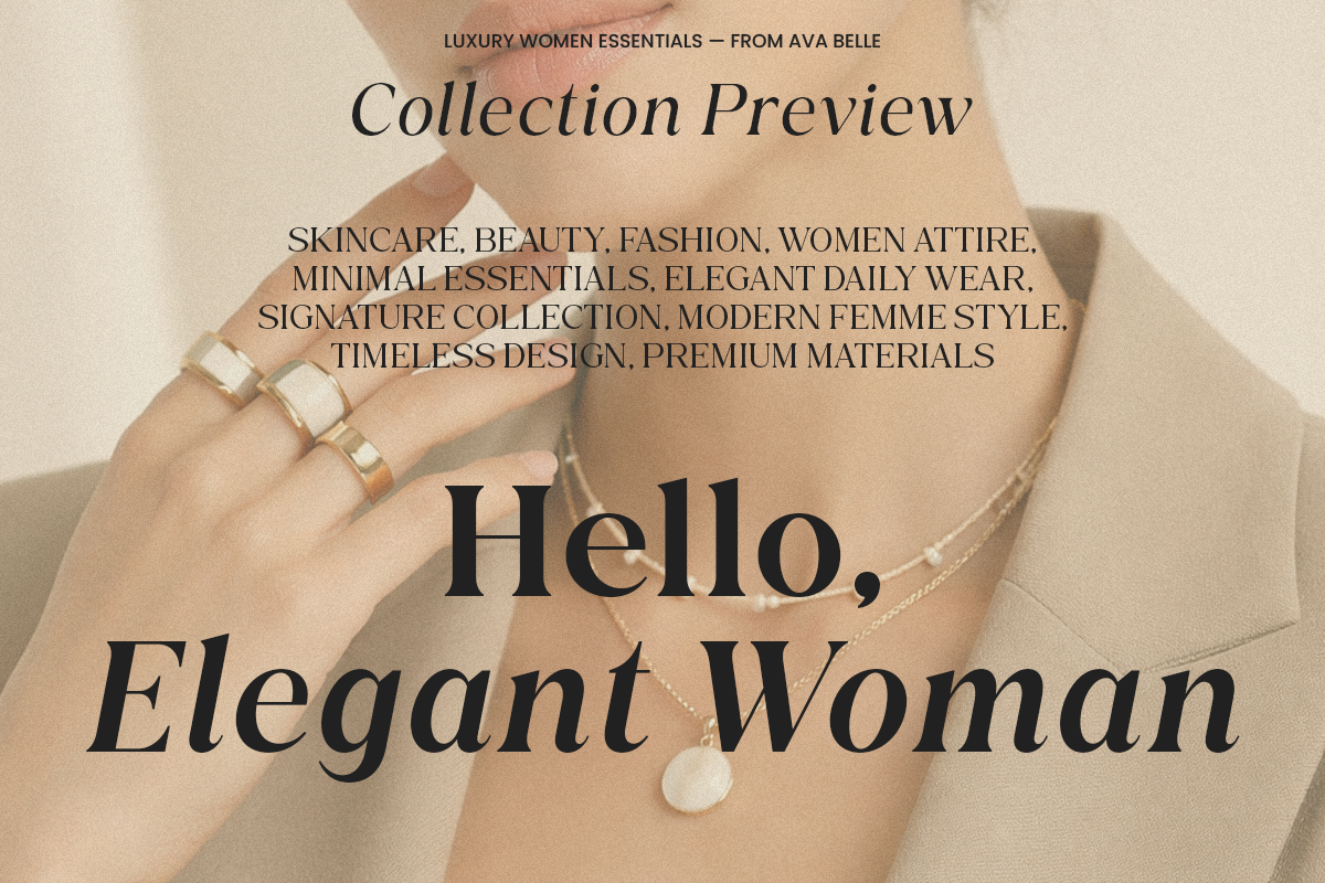 Ethereal Glamour - The Elegant Serif, a Serif Font by Say Studio (Photo 7 of 12)