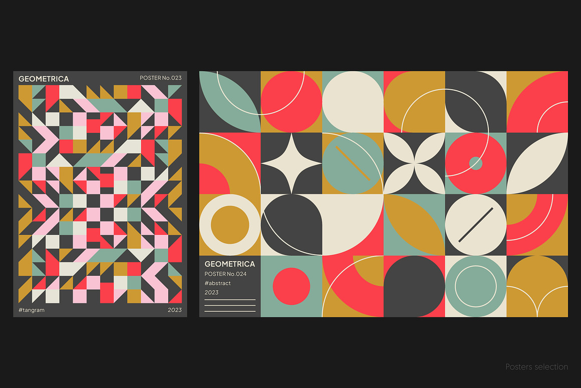 Geometrica Vol.1 – Vector Shape Kit, an Object Graphic by Léo Alexandre (Photo 14 of 16)