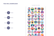 50 Online Education Icons, an Outline Icon by Dighital (Thumbnail 10 of 10)