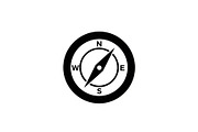 Compass Navigation Silhouette Set, a Graphic by hafijul (Thumbnail 6 of 14)