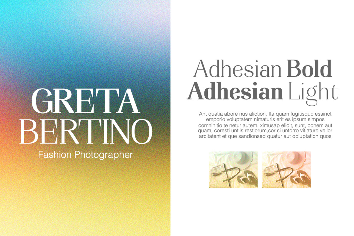 Adhesian Serif Font Family, a Serif Font by Propertype (Photo 11 of 12)