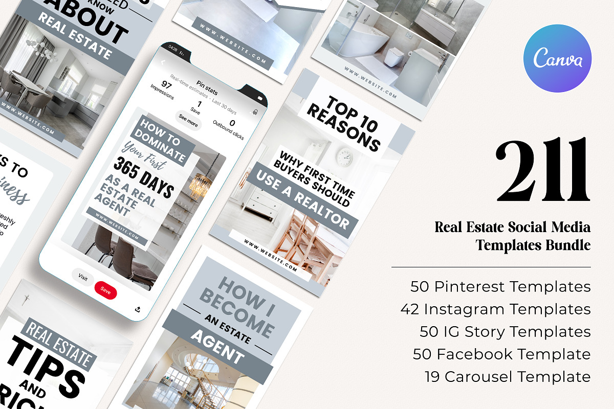 Real Estate Social Media Bundle preview 6